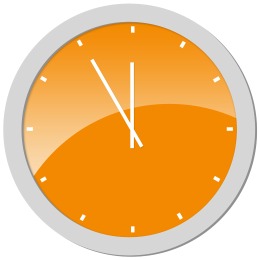 time management worksheet and clock